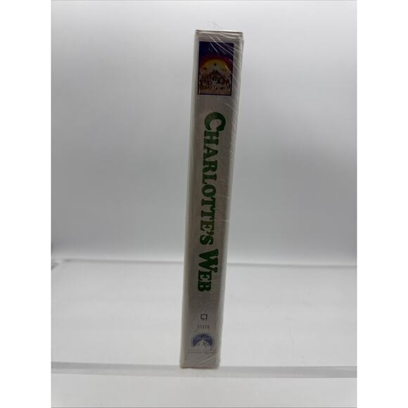 Charlottes Web VHS 1996 Clamshell Vintage Factory Sealed - Picture 3 of 12